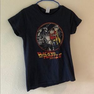 Rick and morty tee